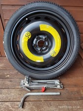 AUDI A1 S1 VW POLO SEAT IBIZA SKODA FABIA space saver Spare Wheel KIT 125 60 18