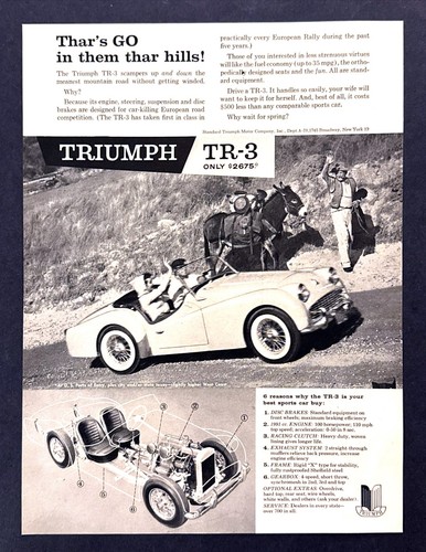1959 triumph tr3 convertible - triumph,