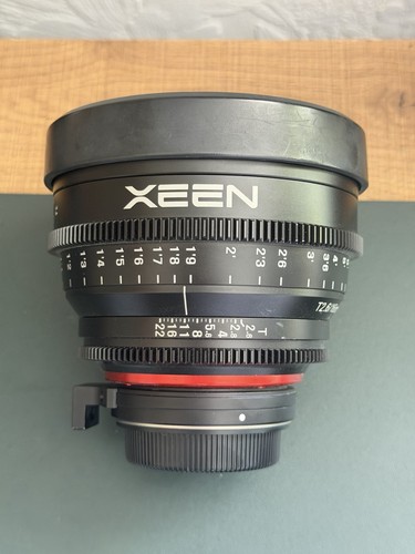 Samyang xeen 16mm cinema - xeen, t2.6