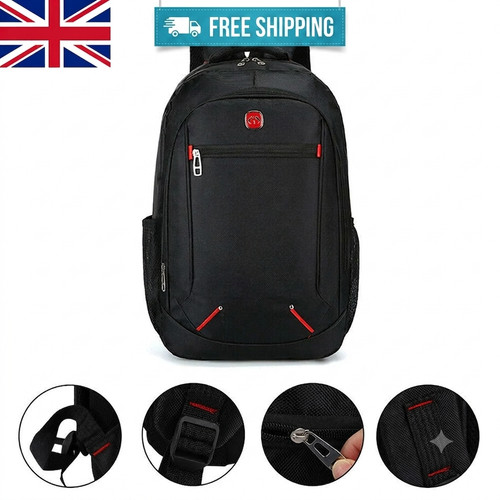 Black backpack rucksack - rucksack, large