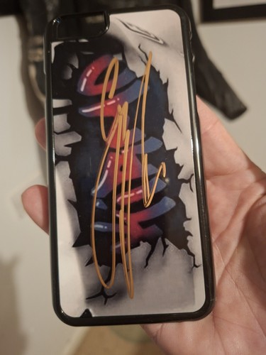 Guy martin signed phone - martin, case