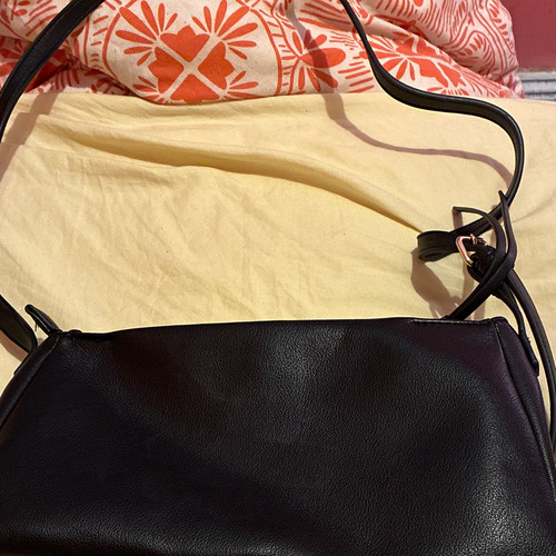 Primark black faux leather - faux,