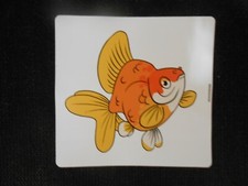 Ryukin Fancy Goldfish Sticker Art (medium size)