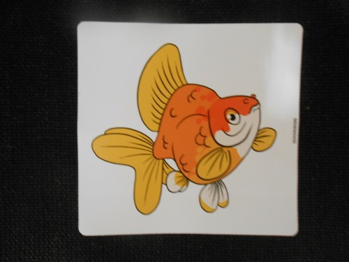 Ryukin fancy goldfish sticker - fancy,