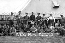 jty-57 Royal Engineers Group, Canteen Tent Seaton Sluice, Northumbria. Photo