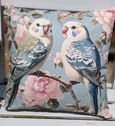 Budgie floral - budgie,