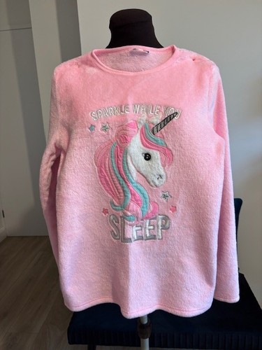 Girls pink unicorn fluffy - unicorn,