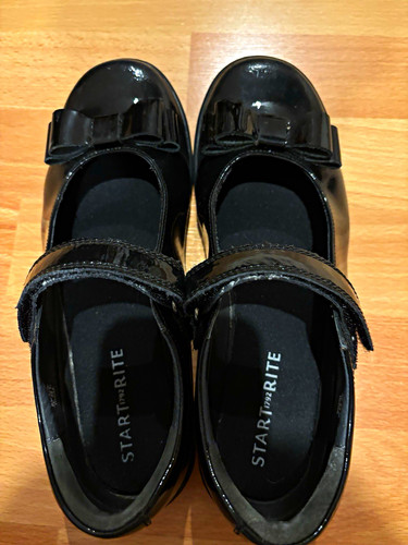 Start rite black - black, patent
