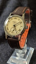 J W BENSON VINTAGE TROPICAL SMITHS ROMAN NUMERAL DIAL WATCH 