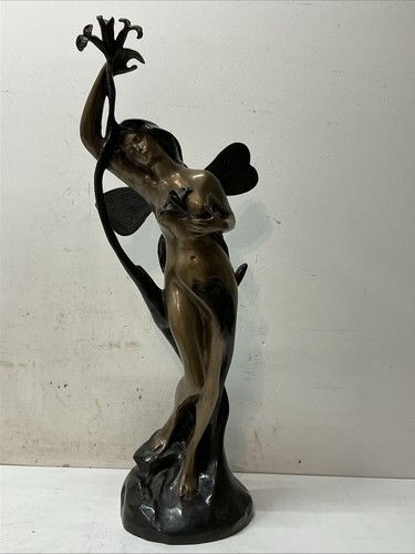 Art nouveau style patinated - nouveau,