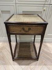 Vintage Rattan & Cane Side