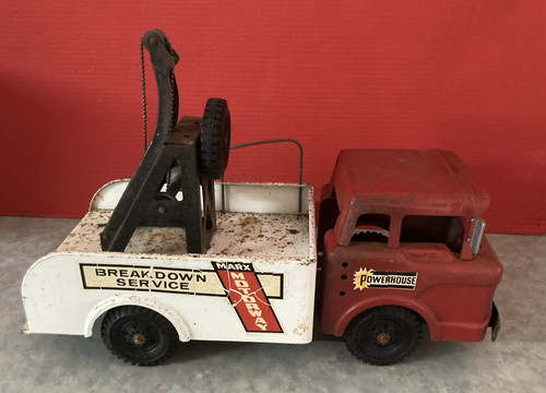 Vintage louis marx break - break, down