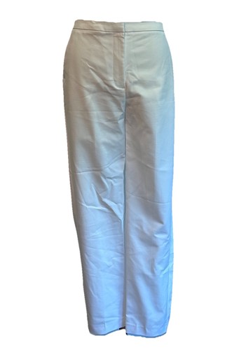 White long leg trousers - m&s,
