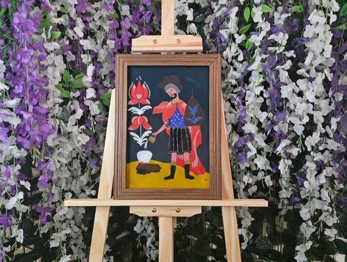 Polish folk art - folk, reverse