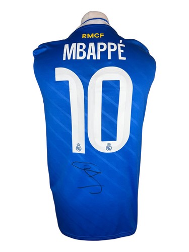 Signed kylian mbappe real - signed,