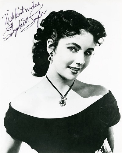 Elizabeth taylor signed - taylor,