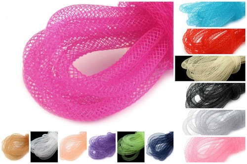 Crinoline mesh tubing milliner - crinoline,