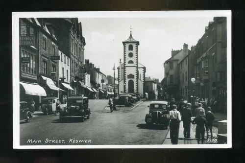 Keswick cumbria main street - cumbria,