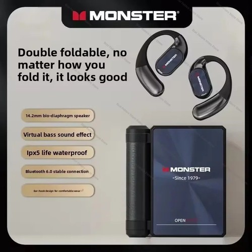 Monster ac530 open ear headset - ear,