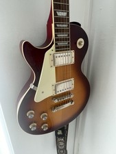 Epiphone Les Paul Standard 60s Left Hand Electric Guitar, Iced Tea (NEW)