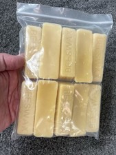 10 X Yellow Beeswax Blocks 100% Pure & Natural Bees wax Job Lot Bundle