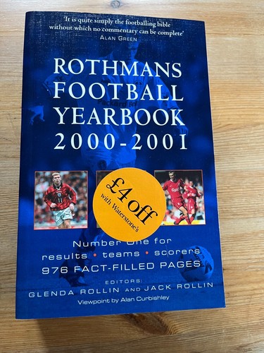 Rothmans football yearbook - rothmans,
