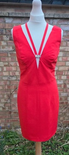 Red vera mont sheath - red,