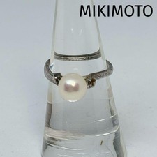 Mikimoto  Silver Pearl Ring