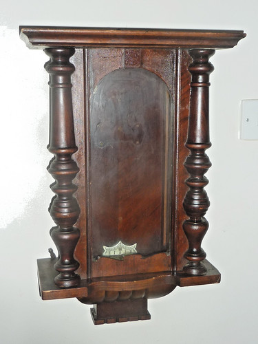 Antique german wall clock case - german,
