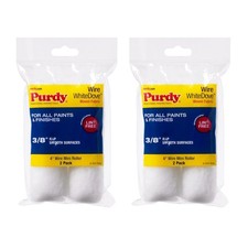 4 x Purdy White Dove 4" Mini