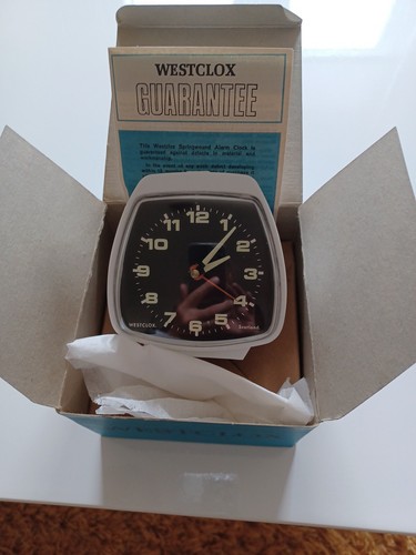 Vintage westclox alarm clock - vintage,