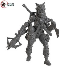 Signum Games Female Monster Hunter with Crossbow 3D Printed Fantasy Miniature