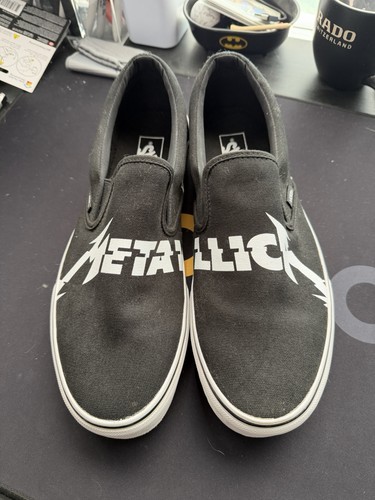 Vans metallica classic slip - x,