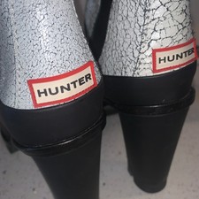 HUNTER Platform Boots Womens