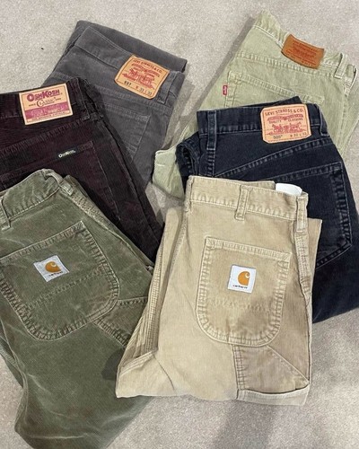 Corduroy trousers - corduroy,