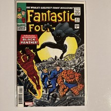 FANTASTIC FOUR #52 1ST APP BLACK PANTHER  2022 REPRINT!