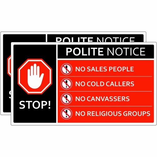 Cold calling door - 2x,