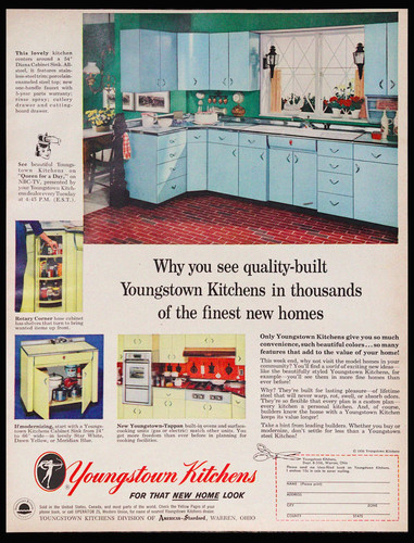 1956 youngstown kitchens - youngstown,