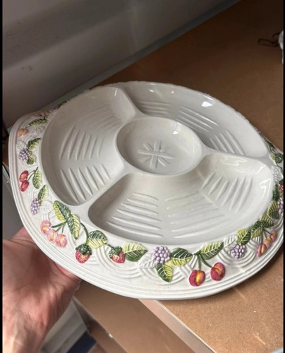 Vintage ceramic serving