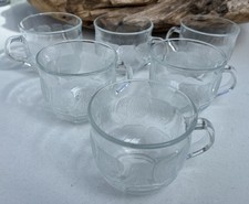 VINTAGE ARCOROC Punch Cups / Glasses - Set of 6 Cups - France
