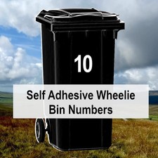 Self Adhesive Wheelie Bin