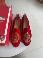 French Sole Red Velvet Hefner