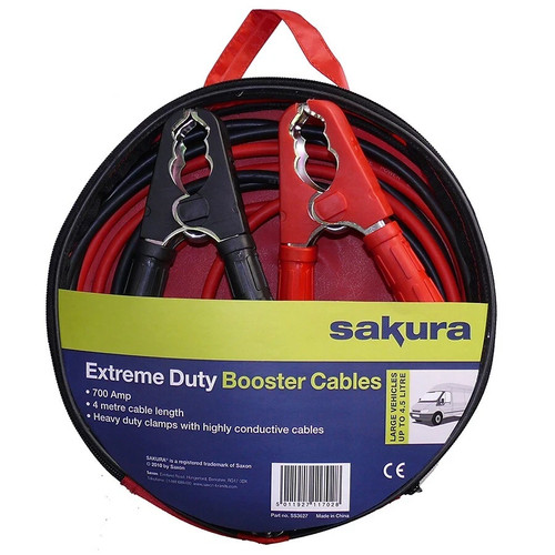 Booster cables 700a - 700a, extreme