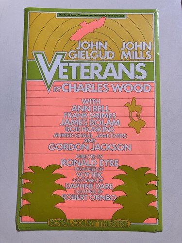 Vintage 1972 theatre poster - 1972,