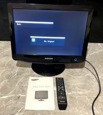 SAMSUNG LCD TV / Monitor SyncMaster 932MW 19" with Remote, Manual, Cables TESTED