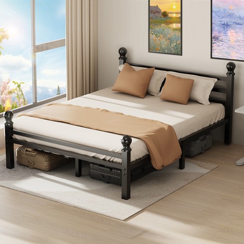Heavy duty bed frames with - bed,