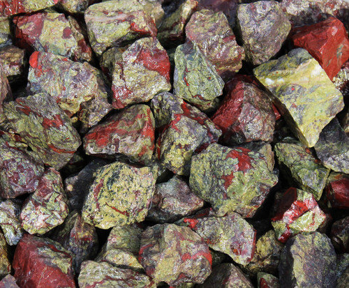 Dragon blood jasper rough - dragon,