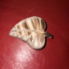 Plastic leaf shaped broach 