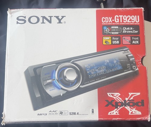 Sony cdx gt929u car - sony,