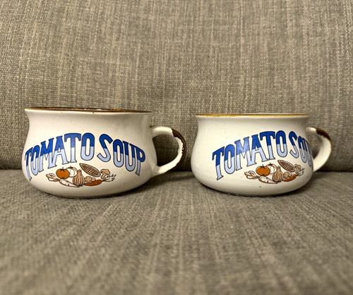 Set ceramic tomato soup - of,